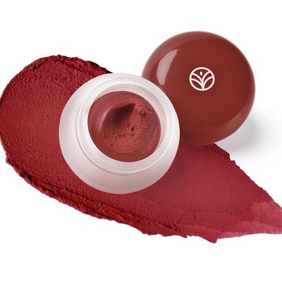 YOUNG VISION Lip &amp; Cheek Pudding Pot - Multi-Use Soft Matte Cream Blush, Buildable Lightweight Formula Lips and Cheeks Tint, 5g0.17oz