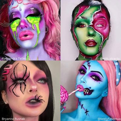 Mehron Makeup Paradise Makeup AQ 8 Color Island Palette (formerly Pastel Palette) | Body Paint &amp; Face Paint Palette | Professional Water Activated Makeup for SFX, Halloween, &amp; Cosplay
