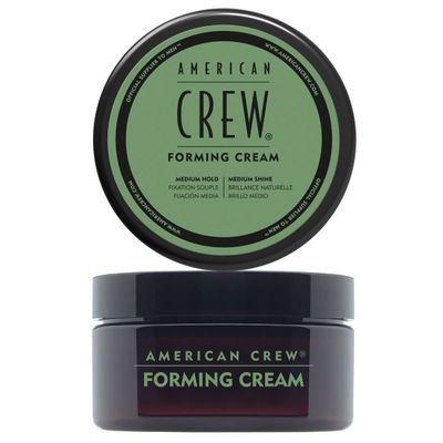 American Crew Men&#39;s Hair Forming Cream (OLD VERSION), Like Hair Gel with Medium Hold &amp; Medium Shine, 3 Oz (Pack of 1)