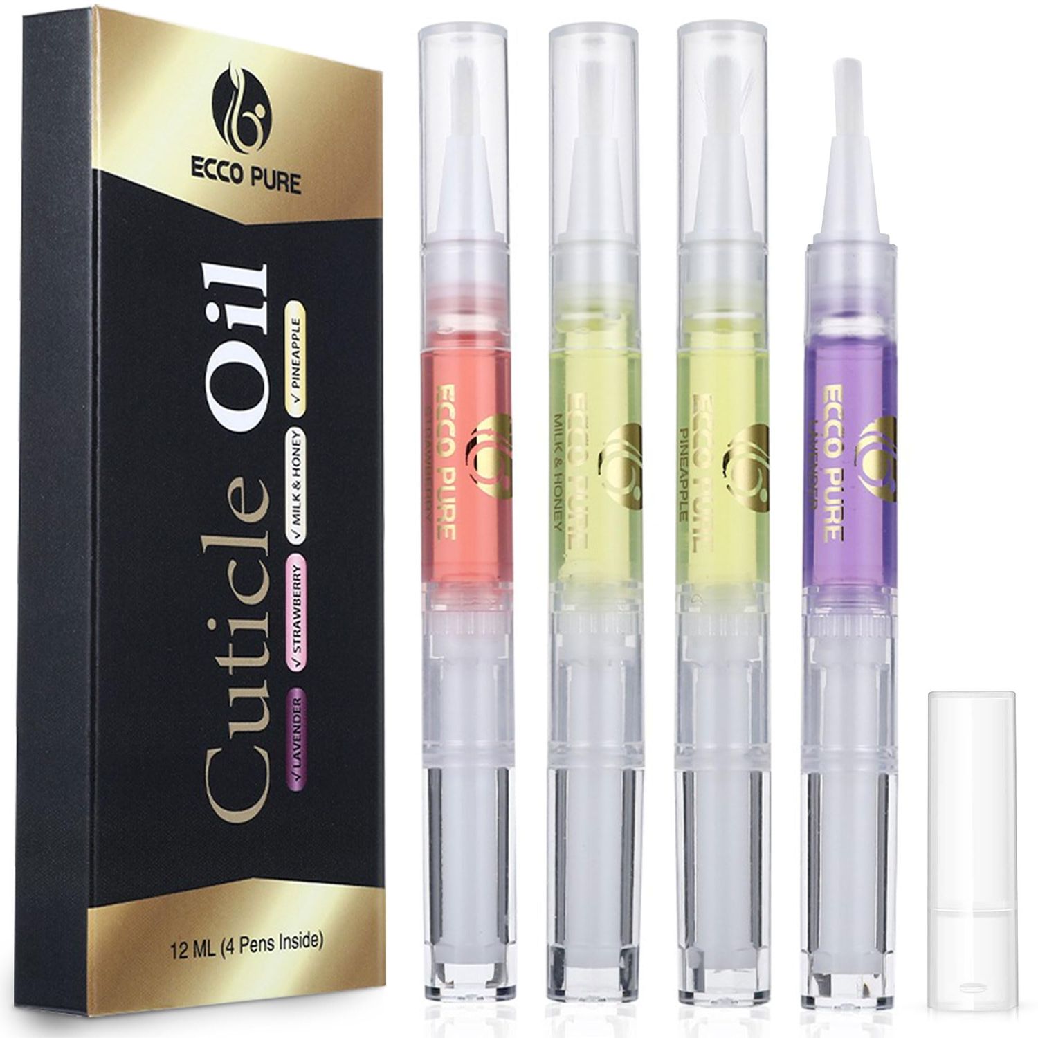 Liquid Cuticle Protector Pen - Nails Art Accessories, Nail Strengthener, Nail Polish Gel Base, Cuticle Moisturizer