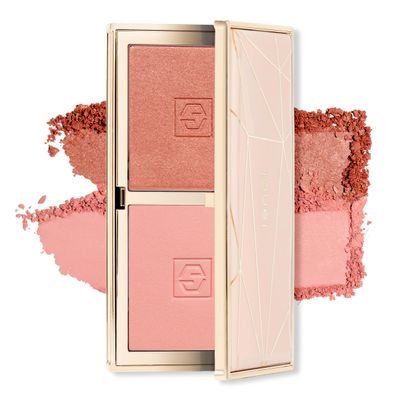 Jouer Blush Bouquet Duo 2 Shade Blush Palette High Pigment Powder Natural Flush Beauty Cosmetics Vitamin E Talc-Free Paraben, Gluten &amp; Cruelty Free