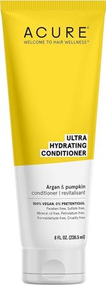 Acure Ultra Hydrating Conditioner | 100% Vegan | With Argan &amp; Pumpkin | 8 Fl Oz