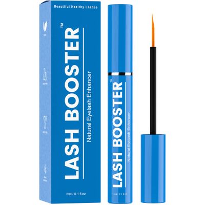 Lash Booster | Advanced Eyelash Growth Serum And Eyebrow Enhancer | Grow Longer Beautiful Eyelashes And Bold Eyebrows | Naturally Promotes Fuller, Thicker, Longer, Lashes &amp; Brows