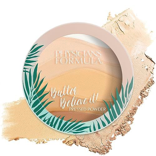 Physicians Formula Butter Believe it! Pressed Powder Translucent | Dermatologist Tested, Clinicially Tested