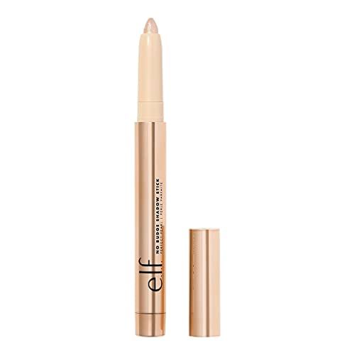 e.l.f. No Budge Shadow Stick, Long-Lasting Cream Eyeshadow Stick For High-Pigment, Metallic Color, Vegan &amp; Cruelty-Free, Perfect Pearl