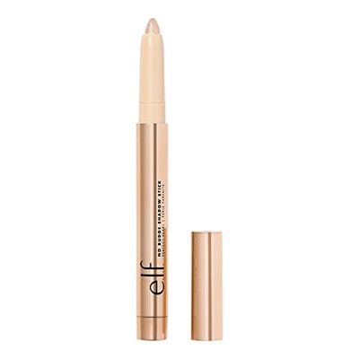 e.l.f. No Budge Shadow Stick, Long-Lasting Cream Eyeshadow Stick For High-Pigment, Metallic Color, Vegan &amp; Cruelty-Free, Perfect Pearl