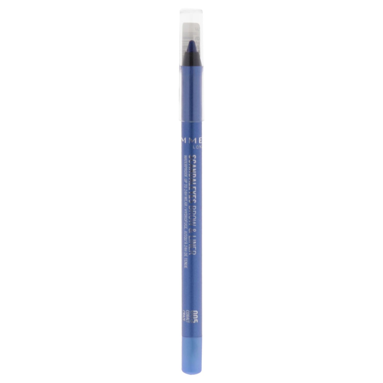 Rimmel Scandaleyes Waterproof Brow and Liner Kajal, Cobalt Craze