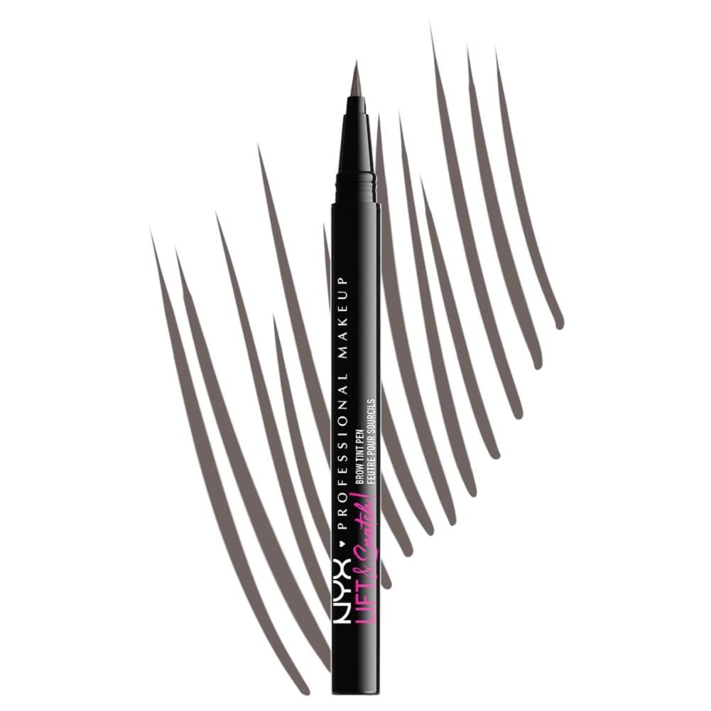 NYX PROFESSIONAL MAKEUP Lift &amp; Snatch Eyebrow Tint Pen, Gray Black