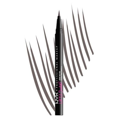 NYX PROFESSIONAL MAKEUP Lift &amp; Snatch Eyebrow Tint Pen, Gray Black
