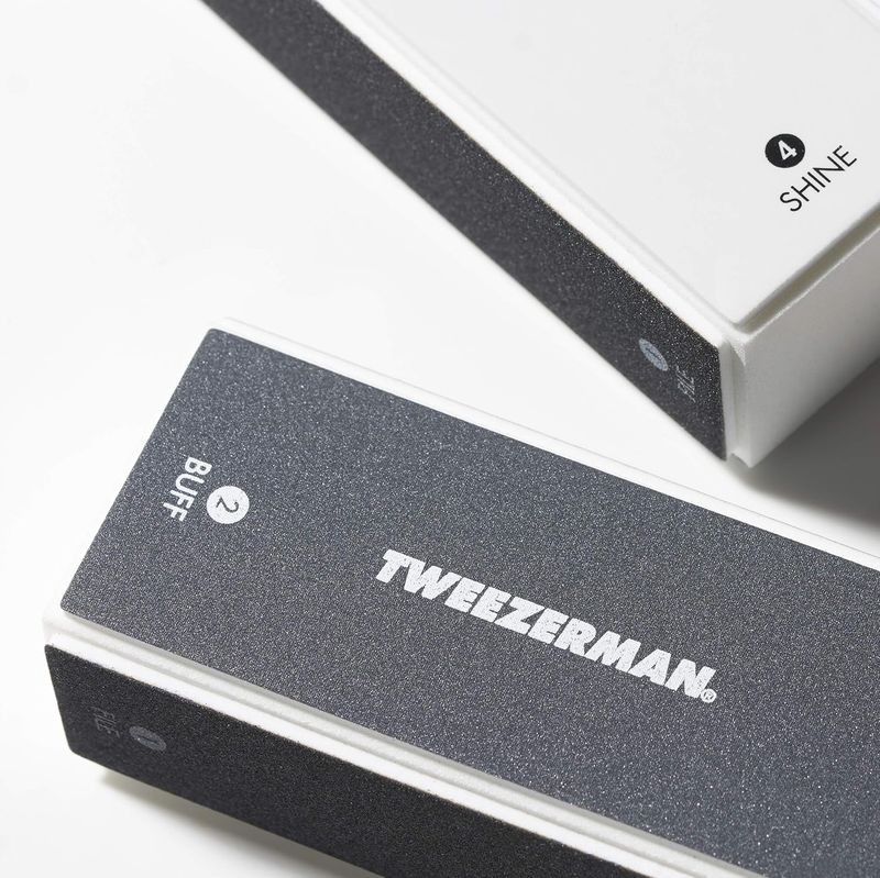 Tweezerman Black Nail Buff (2 Pack)