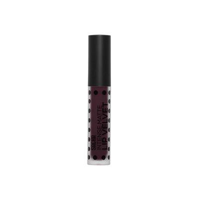 Intense Matte Lip Velvet by Sacha Cosmetics, Long Lasting Liquid Lipstick Lip Color Makeup, Lip Stain Tint Stick, 0.17 oz (F is for Fabulous)
