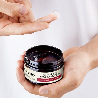 Cremo Hair Pomade for Men - Premium Barber Grade Pomade, High Hold &amp; Shine, Hair Styling, 4 Oz