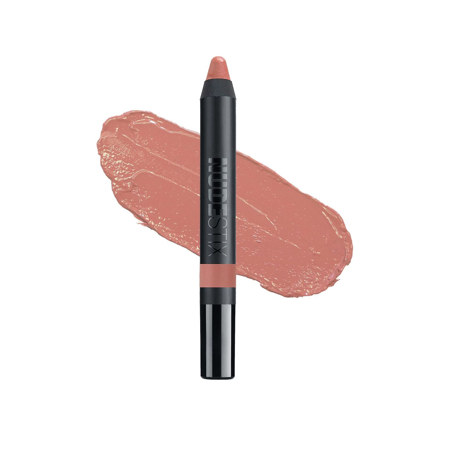 Nudestix Gel Color Lip  Cheek Balm, Creamy Sheer Tinted Lip Gloss  Lip Liner  Cheek Blush, Multi Use Makeup Pencil Stick, Hydrating, High Shine Tint, Shade J Mama, 0.10 oz (2.8 g)