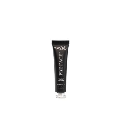 Woosh Beauty, PreFace Primer, Hydrating &amp; Long Lasting, Vegan, Pore Minimizer, Grips your Makeup (Travel, 15 ml)