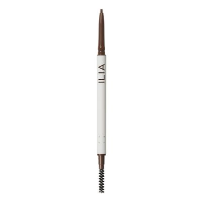 ILIA - In Full Micro-Tip Brow Pencil | Non-Toxic, Vegan, Cruelty-Free, Clean Makeup (Dark Brown)