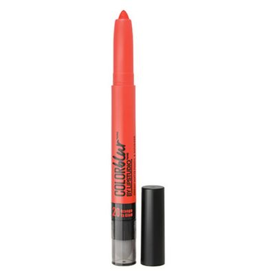 Maybelline New York Lip Studio COLORblur Matte Lipstick Pencil &amp; Smudger, Orange Ya Glad, 0.04 oz.