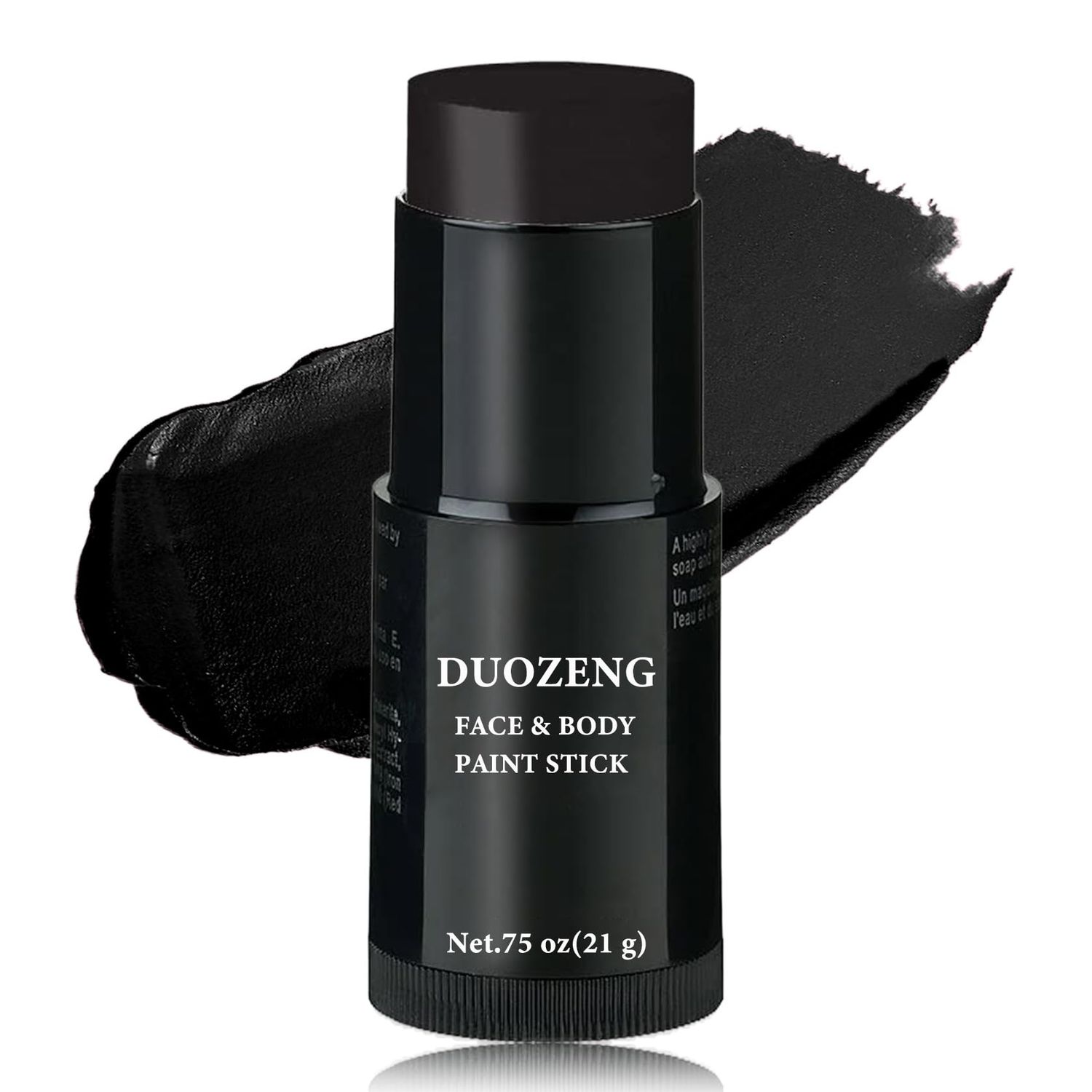 Black Face Body Paint Stick,Waterproof Long Lasting Baseball Softball Eyeblack Sticks Eye Makeup for Halloween Cosplay Costume,Black Eye Black Stick Football Stick Sports Eye Stick