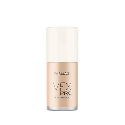FARMASi Vfx Pro Foundation, Full Coverage Liquid Cream, Lightweight Long Lasting Coverage, Breathable Skin Moisturizer with Color True Matte Blending, Face Makeup, 1 fl. oz  30 ml - Cool Light 01