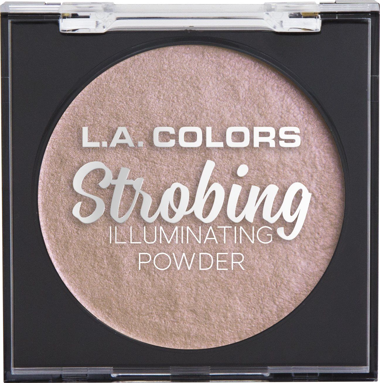 L.A. COLORS Strobing Powder, Flashing pink CSP254