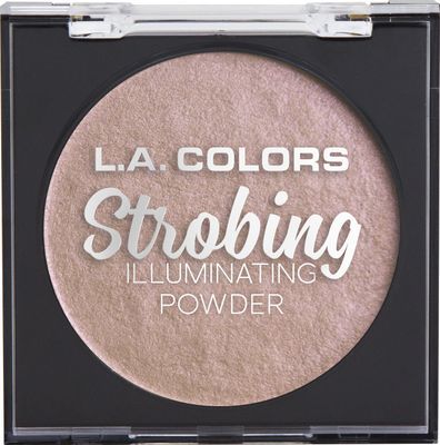 L.A. COLORS Strobing Powder, Flashing pink CSP254