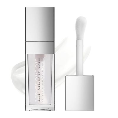 Melemando Hydrating Lip Glow Oil 7 Colors Moisturizing Lip Oil Gloss Not Greasy Transparent Plumping Lip Gloss Nourishing Repairing Lip Oil Tinted for Lip Care and Dry Lips (Colors 00)
