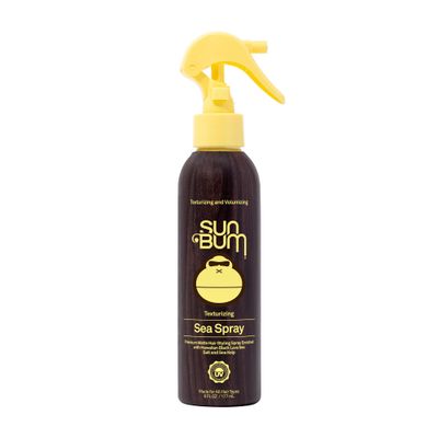 Sun Bum Sea Spray|Texturizing and Volumizing Sea Salt Spray | UV Protection With a Matte Finish | Medium Hold | For All Hair Types | 6 FL OZ Spray Bottle, Clear (80-41025)