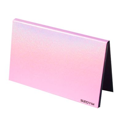 SZDYM Empty magnetic palette with Mirror,Like a Book Fashionable and beautiful empty magnetic palette for Highlighters Lipstick Blush Powder Eyeshadows(pink)