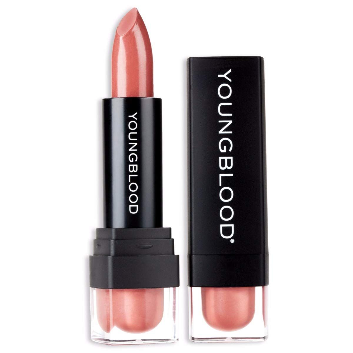 Youngblood Mineral Creme Lipstick - Coral Beach for Women - 0.14 oz Lipstick