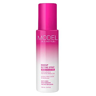 Model in a Bottle, Makeup Primer Original Setting Spray, Smooth, Matte Finish Finishing Spray, All Skin Types, 3.4 oz - 1 Pack