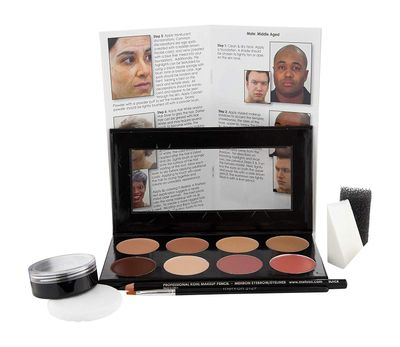Mehron Makeup Mini-Pro Student Makeup Educational Kit (MediumOlive)