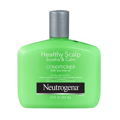 Neutrogena Tea Tree Oil Conditioner - Soothing &amp; Calming for Healthy, Moisturized Hair &amp; Scalp, pH-Balanced, Paraben-Free, Phthalate-Free, Safe for Color-Treated Hair, 12 fl oz