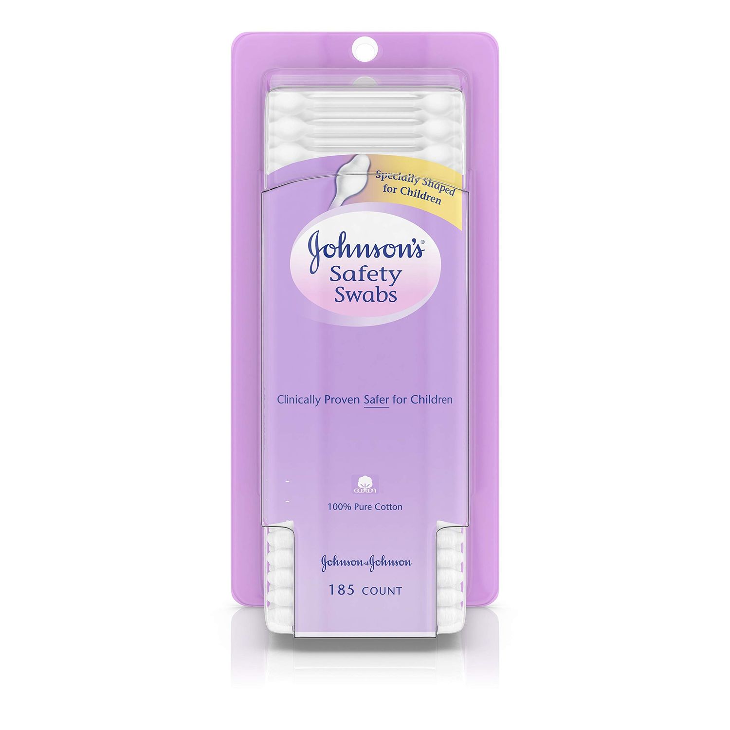 Johnson&#39;s Baby Safety Swabs 185 Each