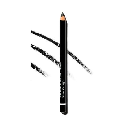 Alima Pure Natural Eye Pencil, Black Eyeliner With Jojoba Oil, Natural Look Black Eye Liner Pencil, Vegan Eyeliner Pencil, Eye Makeup black Eyeliner Ink (.04 oz 1.14 g)