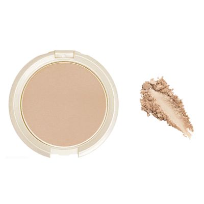 Elizabeth Mott Show Me Your Glow Shimmer Shadow and Highlighter Makeup - Natural Face Glow Makeup - Cruelty Free and Paraben Free - Illuminating Pearl Highlight - Compact Powder Highlighter (10g)