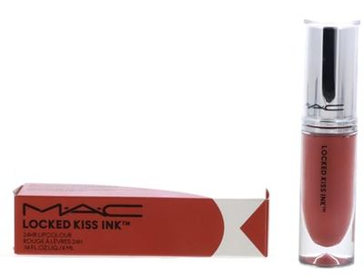 MAC Locked Kiss Ink 24HR Lipcolour Lipstick - 61 Mischief (Light Pinky Nude) - .14 fl oz  4 mL