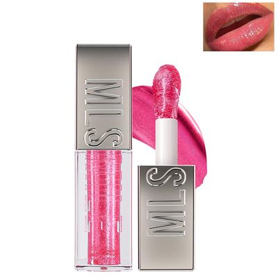 BEUKING Mirror Glitter Lipstick, Sparkling Shimmer High Pigment Waterproof Long Lasting Lip Gloss, Shimmer Moisturizer Lip Gloss, Diamond Shiny Bold Glow Lip Stain for Lip Makeup (C13, 0.11 fl.oz)