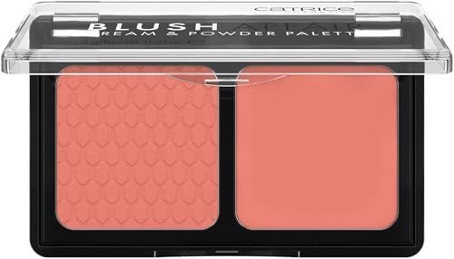 Catrice | Blush Affair Cream &amp; Powder Palette | Highly Pigmented Radiant Cream &amp; Soft Matte Powder | Vegan &amp; Cruelty Free (040 Peach Passion)