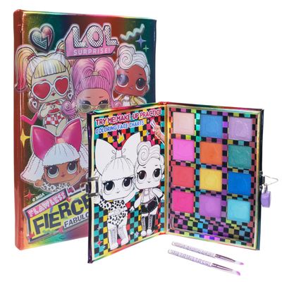Townley Girl L.O.L. Surprise! Eyeshadow Palette, Shimmery and Opaque Colors, Ages 5