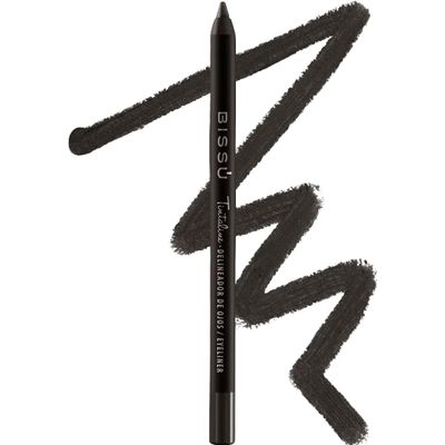 Biss Tintaline Eyeliner - 25 Vivid Colors, High-Coverage, Long-Lasting &amp; Smudge-Proof (Black)