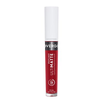 COVERGIRL COVERGIRL Outlast Ultimatte One Step Liquid Lip Color, Wine O Clock, Wine O Clock, 0.12 Fl Ounce