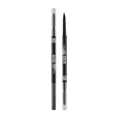 Vivienne Sabo Paris - Automatic Eyebrow Pencil Brow Arcade, Black Brown (Shade 04), Natural Looking Brows, All Day Wear, Cruelty Free