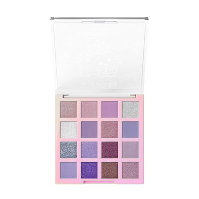 wet n wild Hello Kitty Eye &amp; Face Palette, 2 Bold Richly Pigmented Palettes, Multi-Functional Buildable and Blendable Formula, Cruelty-Free &amp; Vegan - Big Smile