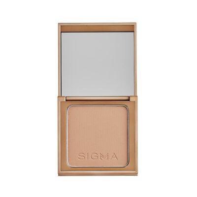 Sigma Beauty Matte Bronzer - Longwear Light Bronzer Powder with Matte Finish for Face - For Achieving a Natural, Sun Kissed Glow (Medium Powder Bronzer)