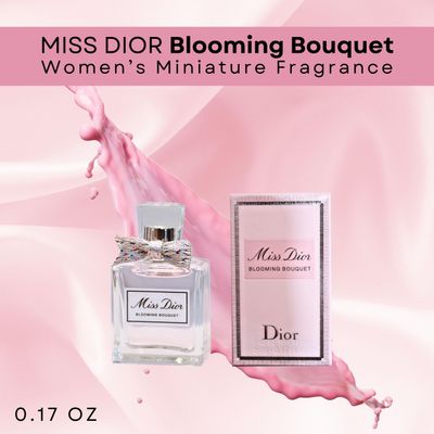 Dior Miss Blooming Bouquet Perfume Women Mini EDT Splash 0.17 Ounce