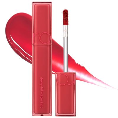 rom&amp;nd DEWYFUL WATER TINT 07 CHERRY WAY|Glossy|high pigment|moisturizing|non-sticky|Hydrated lips|colorful shades|High Shine|0.18oz