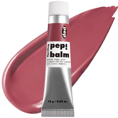 I&#39;M MEME Multi-use Lip and Cheek Tint - PepBalm | Wtih Shea Butter, Gift, Liquid Blush and Lip Paint, Travel-Friendly, 003 Pause, 0.52 Oz