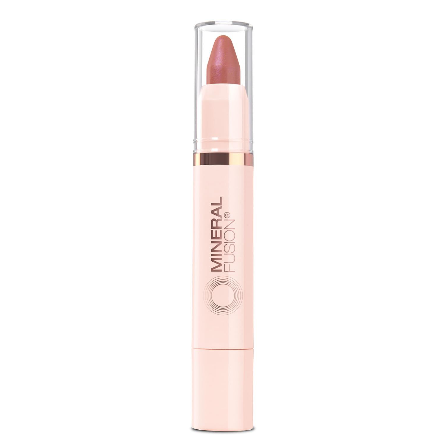 Mineral Fusion NEW Sheer Moisture Lip Tint, Buildable Lip Color, Hydrating Lip Balm with Jojoba Oil, Shea Butter &amp; More, Hydrates &amp; Nourishes, FD&amp;C Dye-Free &amp; Hypoallergenic, Resilient, Earthy Berry