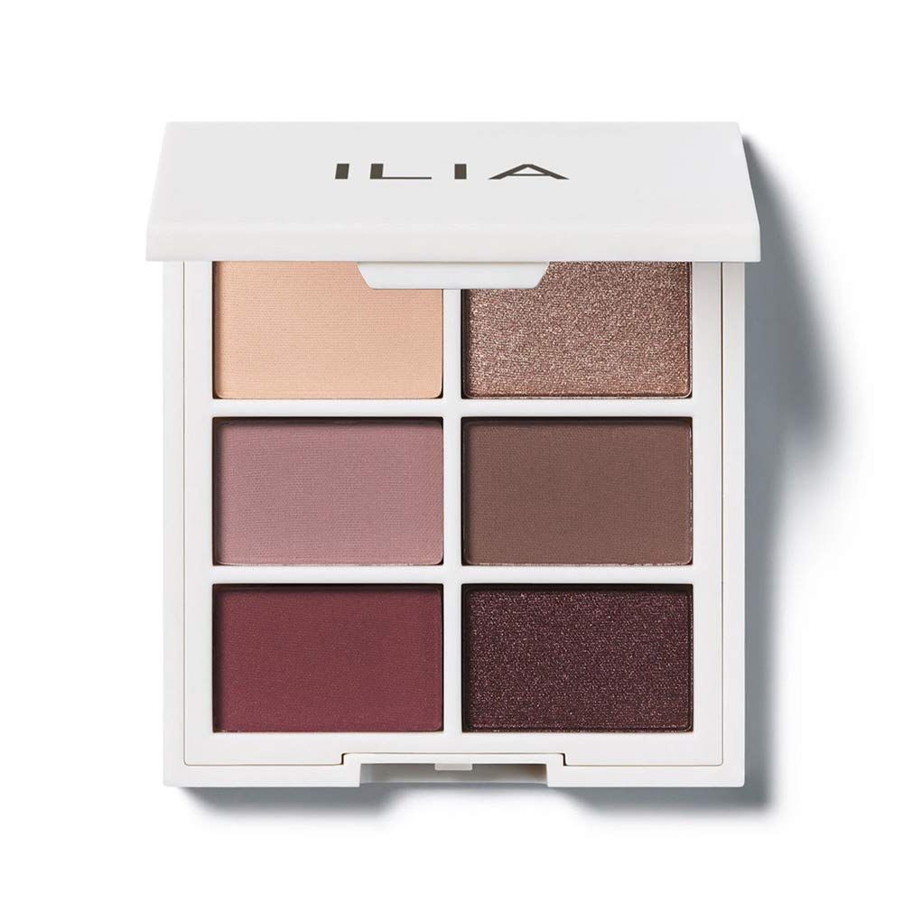 ILIA - The Necessary Eyeshadow Palette | Cruelty-Free, Vegan, Talc-Free, Matte, Satin  Metallic Highly Pigemented  Blendable Finishes (Cool Nude, 6 x 0.05 oz | 1.5 g)