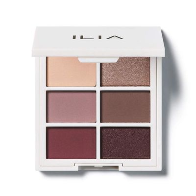 ILIA - The Necessary Eyeshadow Palette | Cruelty-Free, Vegan, Talc-Free, Matte, Satin  Metallic Highly Pigemented  Blendable Finishes (Cool Nude, 6 x 0.05 oz | 1.5 g)
