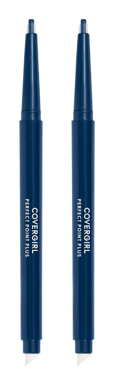 COVERGIRL Perfect Point Plus Eyeliner Pencil, Midnight Blue, 0.008 Ounce (Pack of 2)